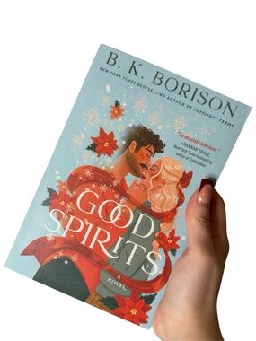 Good Spirits BK Borison Holiday Romance Spicy Cozy Christmas Book Paperback